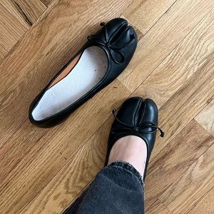 Margiela Tabi ballet flat kitten heel